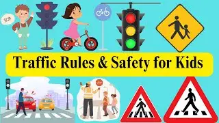 🚦 Traffic Rules & Safety for Kids | Areej Kids TV 🚦
