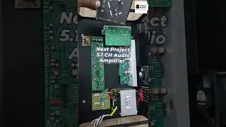 Next Project 5.1 CH Audio Amplifier / HDMI Arc Support Amplifier #nxaudio #amplifier #audiosystem