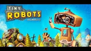 Tiny Robots Recharged - All Levels Cleared! 🚀 Puzzle Solved!