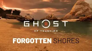 Forgotten Shores: Abandoned Village & Sea Waves | Ghost of Tsushima (Nostalgic Ambience)
