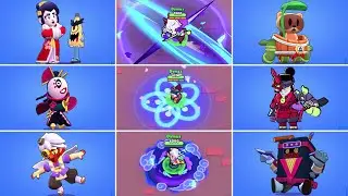 All New Skins Winning & Losing Animation | Brawl Stars Katana Kingdom | New Brawler Jae-Yong