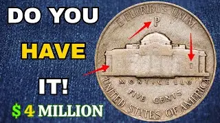 Top 5 Ultra-Rare Jefferson Nickels Worth Thousands &ndash; Hidden U.S. Coin Treasures You Need to Know!