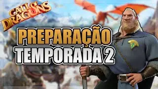 ATUALIZAÇÕES DA CONTA E PREPARANDO PARA TEMPORADA 2  - CALL OF DRAGONS