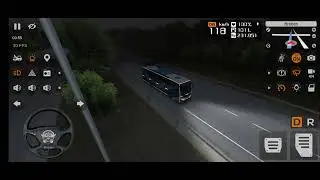 2025 Indonesian Bus Simulator Full Traffic Driving Hill road Offload New Bus Gameplay Video #bus 