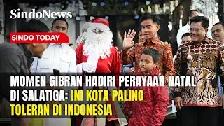 Pecah! Gibran Bagikan Ribuan Kado Natal di Salatiga | Sindo Today | 26/12