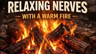 One Hour of Pure Relaxation | Cozy Fire Sounds 🔥🔥