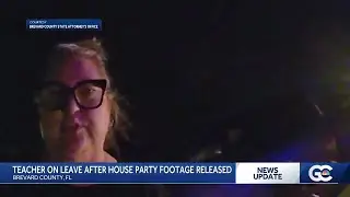 Teacher facing charges in Cocoa Beach house party put on leave after district sees bodycam video