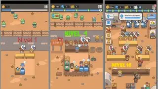 llegando al nivel 10 en Dile Outpost  Management Games