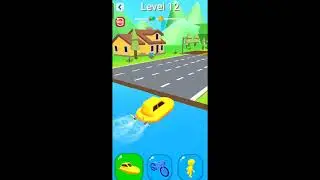Shape-shifting Funny Race Gameplay new hyper casual games #shorts #gameplay #shapeshifting #gaming