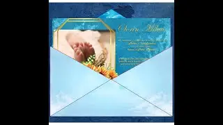 Invitatii Botez Personalizate Digitale Video (Model B16)