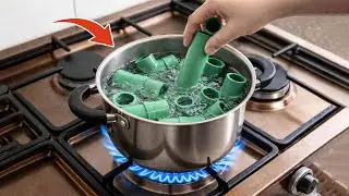Миллиарды людей об этом не знают! Кипячение ПВХ-труб с пищевой содой — настоящая золотая жила.