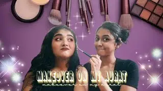 Diwali makeover on my Aurat part - 1💀💅🏼 | Double the glam, double the fun | THE LUMINARY TEXTURE |