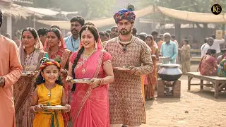 गोकुल के भंडारे में बाल कान्हा | प्यारा भक्ति सीन || यशोमती मईया के नंदलाला || Shree Krishan leela