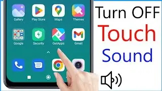How To Turn Off Touch Sound On Android | Tap Sound Kaise Band Karen