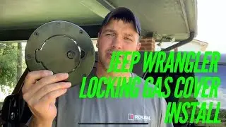 Jeep Wrangler Locking Gas Cap Cover Install