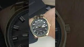 Rel&oacute;gio Orient Masculino Autom&aacute;tico Dourado