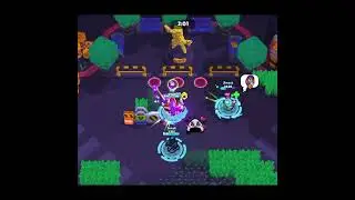 Dominating the entire team twice in 1100 trophies matchmake| brawl stars #shorts #brawlstars