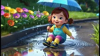 Splish Splash Sparkle Like a Jellybean | Fun Sparkling Song | Playful Water Rhyme for Toddlers