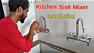 Gravity Sink Mixer Installation | Best Sink Mixer For Kitchen | Plumbing fitting