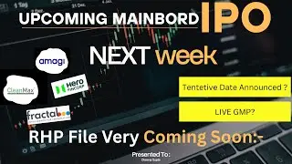📈 BCCL IPO GMP Update | Upcoming IPOs Next Week & Month + LIVE GMP Today! 🚀