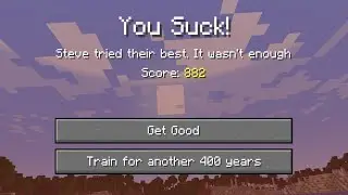 If Minecraft Death Messages were Passive Aggressive