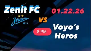 Zenit FC vs Voyo&rsquo;s Heros 01.22.26  first half 