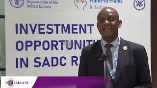 SADC-Director Food, Agriculture, Natural Resources (FANR) Domingos Zefanias Gove
