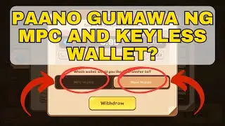 PAANO GUMAWA NG MPC AND KEYLESS WALLET SA AXIE CLASSIC?