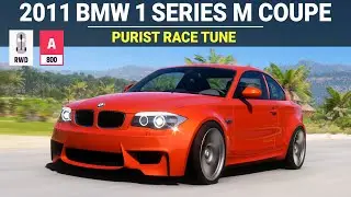 Forza Horizon 5 - 2011 BMW 1 Series M Coupe, FH5 Purist Race Build, Tune & Customization