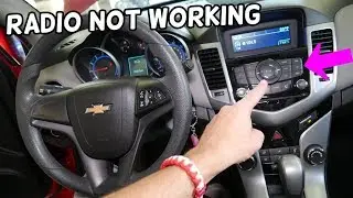 RADIO NOT WORKING ON CHEVROLET CRUZE CHEVY SONIC. WHY RADIO DOES NOT TURN ON