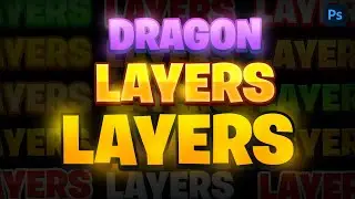 Photoshop Tutorial: How To Do COOL Glow Effect On Text | Glow Effect Tutorial