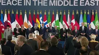 Pres. Trump in Egypt highlights effort to end war in Gaza [FULL]