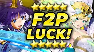 Fire Emblem Heroes - INSANE F2P LUCK!!: Altina Mythic Banner [FEH]