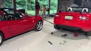 Free mod for better exhaust sound  using the factory muffler NC Miata ￼
