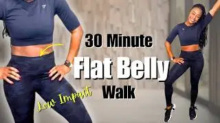 30-Minute Belly Fat Burning Walk | Lose Belly Fat & Tone Your Abs