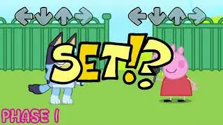 Peppa Pig ALL PHASES | Friday Night Funkin' PEPPA PIG | FNF MODS