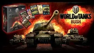 World of Tanks: Rush &mdash; настольная игра. Правила игры. Видео-обзор.
