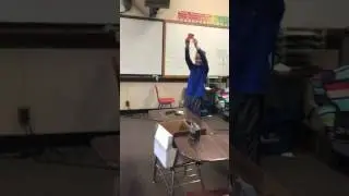 The last  Rubik's cube pyramid skit