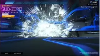 ROCKET LEAGUE ITEM SHOP - Titanium White Sub Zero Black Market Goal Explosion - 11.12.21