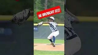 🎯 Locked In & Letting It Fly | Slow Motion Pitch Perfection #baseball