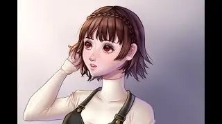 Makoto Niijima Speedpaint (Persona 5 Fanart)