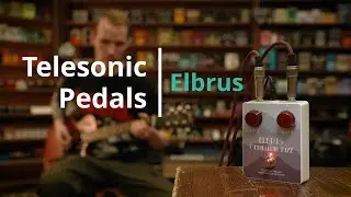 Telesonic Pedals Elbrus Germanium Fuzz - DMTR Pedal Shop #быстрообзор