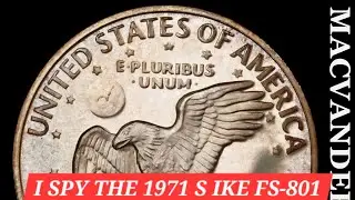 @BlueRidgeSilverhound   I tried to cherrypick what I believe was the 1971 S Proof Ike FS-801 #dwcnc 
