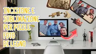 Foto puzzle  su legno con laser o sublimazione | Photo puzzle on wood with laser or sublimation