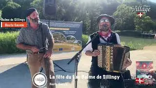 Les Tuaz avec Julien Anxionnaz à la fête du Lac de La Balme de Sillingy en Haute-Savoie