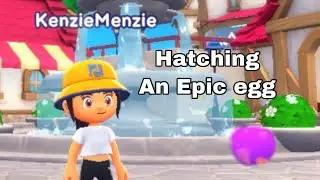 Hatching An Epic egg in World of Pets