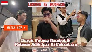 Наконец-то в отпуске в Индонезии!! 🇮🇩Муж из Шри-Ланки подстригся и познакомился со своей невестко...