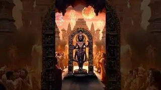 22 Jan 2024 Historic Day 🕉️ Ayodhya Ram Mandir 🙏 Jai Shri Ram 🕉 #TrendingShorts