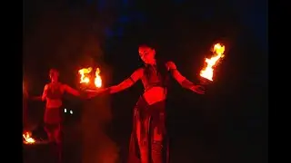 Solaris fire-show