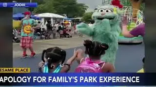 Sesame place (furry) ignoring black babies 🤨